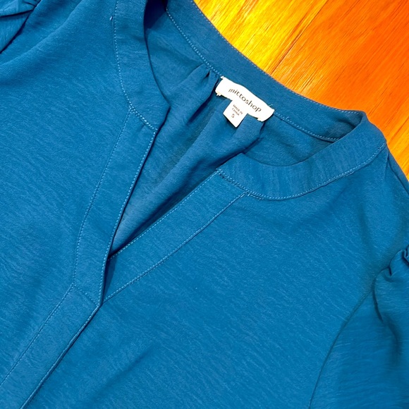 Dress with Pockets, size small, dark teal color - Picture 2 of 3